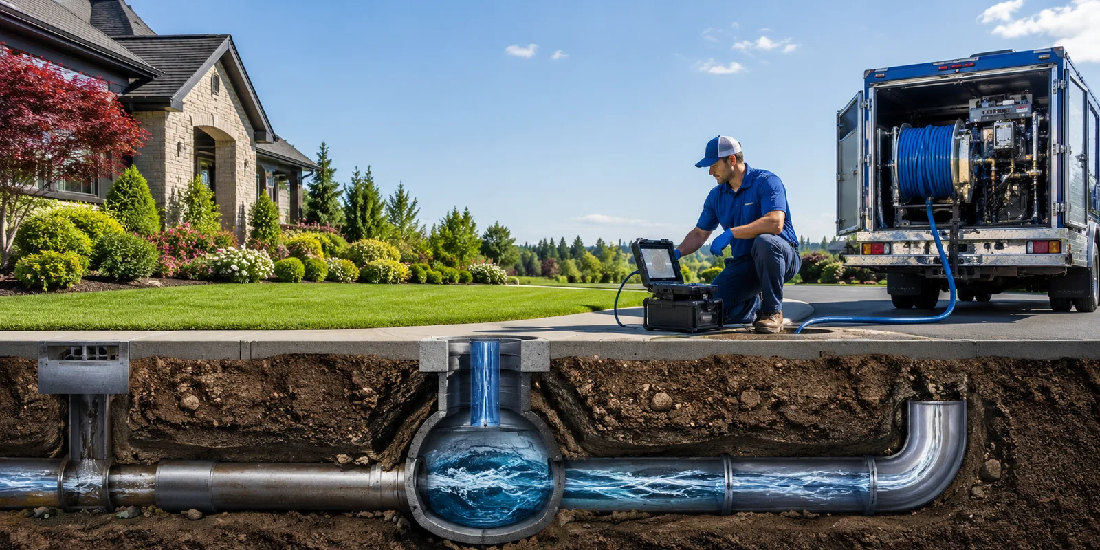 Drainage restoration information for Meriden, KS